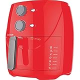 Fritadeira Sem Óleo Cadence Super Light Fryer Colors, 3,2L, Vermelha, 110V, FRT551